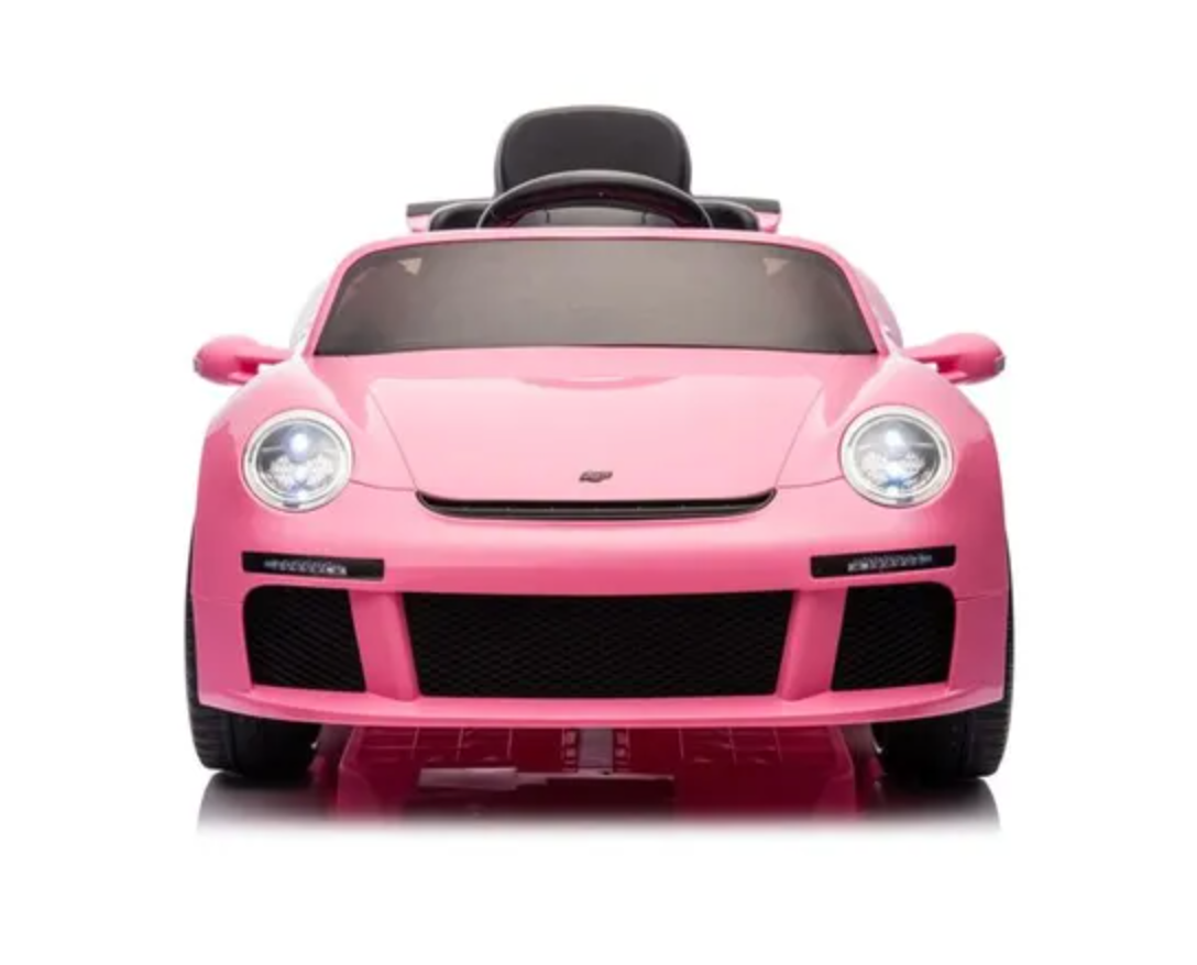 12V Porsche 911 RUF Rose Sous License – Voiture Electrique Pour Enfants Avec Télécommande