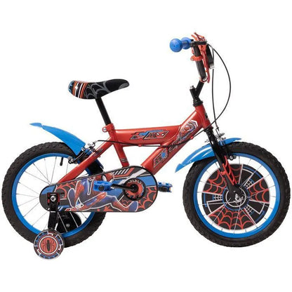 Vélo 16″ Marvel Spider-Man par Huffy, pour enfant de 5 à 7 ans, rouge